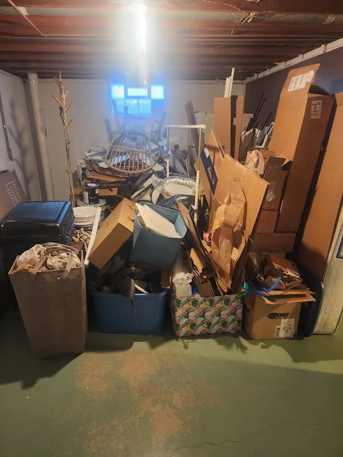 Roll-off dumpster container at job site for Roll Off Dumpster Rental in Bell Gardens